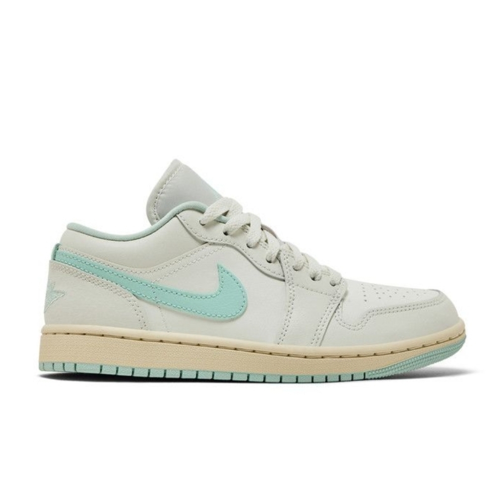 Brand New Air Jordan 1 Low 'Sail Lgloo' Size Women's 9 Sku DC0774 134